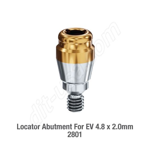 Locator Astra EV 4.6 x 2mm Implant Abutment #2801
