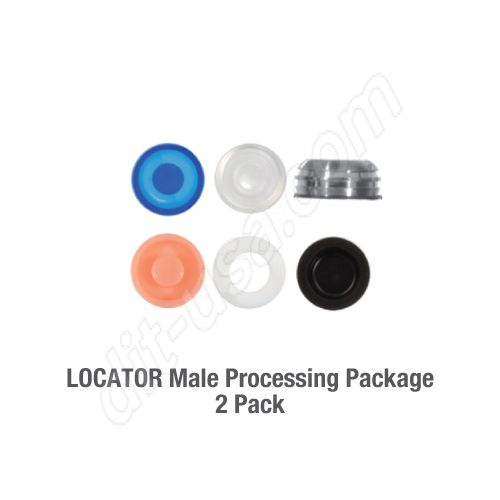 LOCATOR Male Processing Package - (2 Pack)