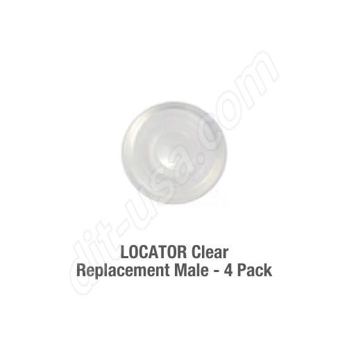 5.0 lbs LOCATOR Clear Replacement Males - (4 pack)