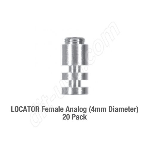 LOCATOR Female Analog (4mm Diameter) (20 pack)
