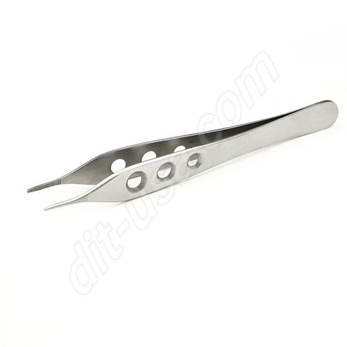 Adson Tissue Forceps, Straight, Stainless, Serrated, 120mm