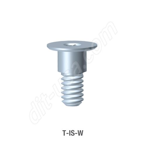 Flat Cover Screw for Wide Platform Tite Fit & Tapered Tite Fit Implants (T-IS-W)