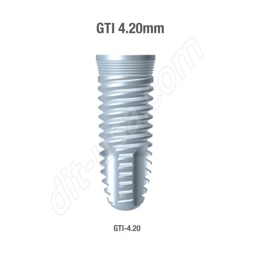 Tapered Self-Thread™  4.20mm GTI Implants (Assorted Lengths)