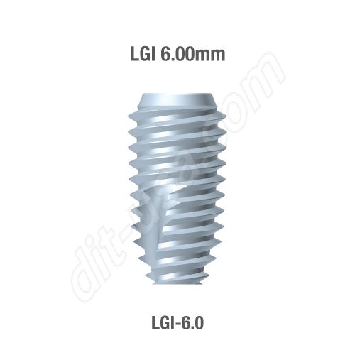 Logic™ 6.0mm Implants (Assorted Lengths)