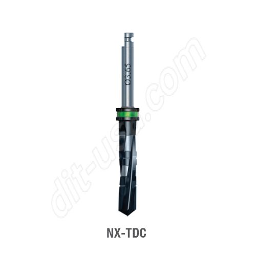16mm NX Titanium Nitride Coated Externally Irrigated Implant Drills