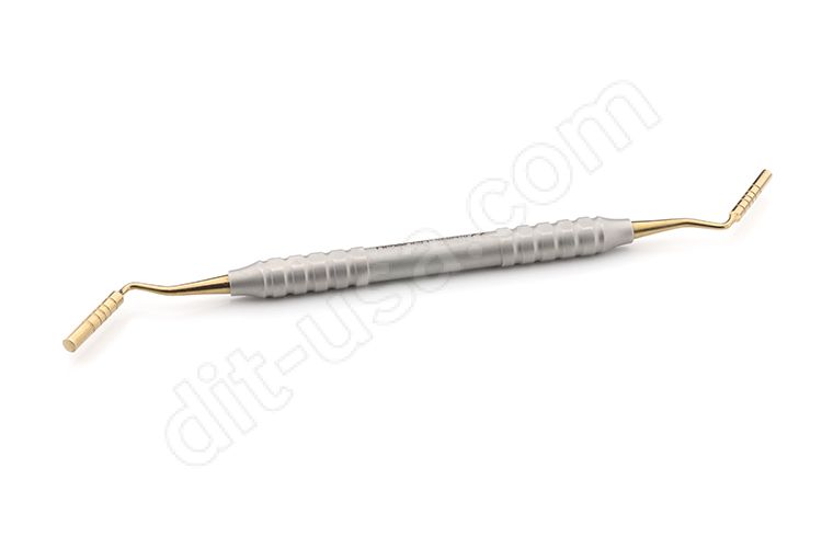 3.4/4.0mm Smooth, Long, Graft Packer, Gold Titanium, Tru-Grip® Handle - Nexxgen Biomedical®