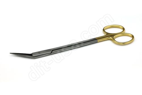 Kelly Scissors, Angled, Stainless, 160mm