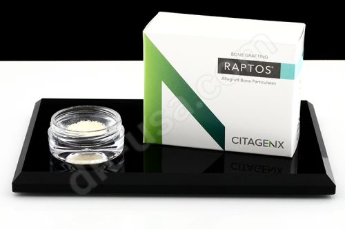 0.25cc (200-850µm) Mineralized Cortical Raptos® Particulate Jar