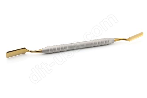 Graft Scoop, DE, Gold Titanium, Tru-Grip® Handle - Nexxgen Biomedical®