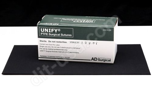 5-0 x 18" Unify PTFE Sutures with P-3 Needle - 12/Box