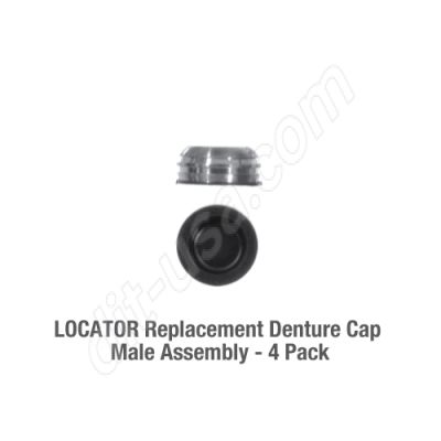 locator-replacement-Denture-Cap-Male-Assembly 4 pack