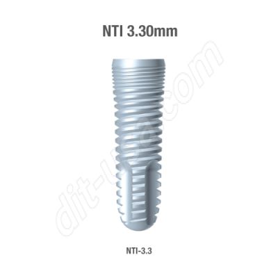 Tapered Self-Thread™ 3.30mm NTI Implants (Assorted Lengths)
